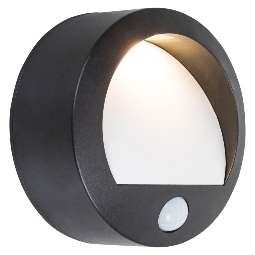 Rabalux - Luz de parede LED de exterior com sensor LED/1,5W/3xAA IP44