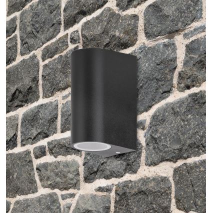 Rabalux - Luz de parede de exterior 2xGU10/35W/230V IP44
