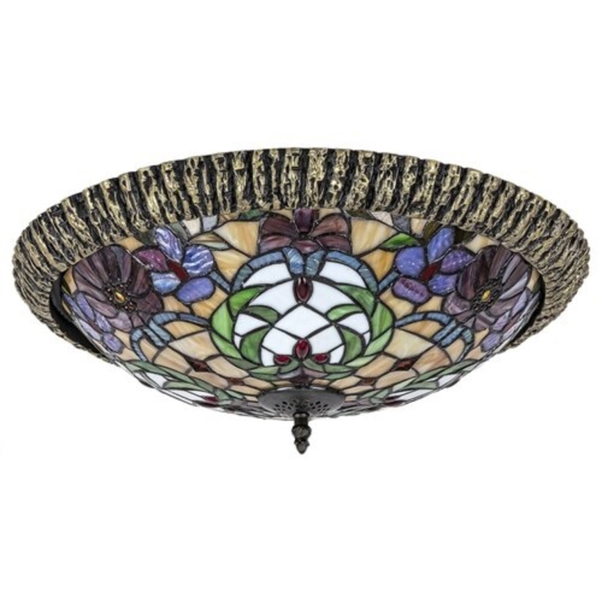 Rabalux - Iluminação de teto em vitral Tiffany 2xE27/60W/230V