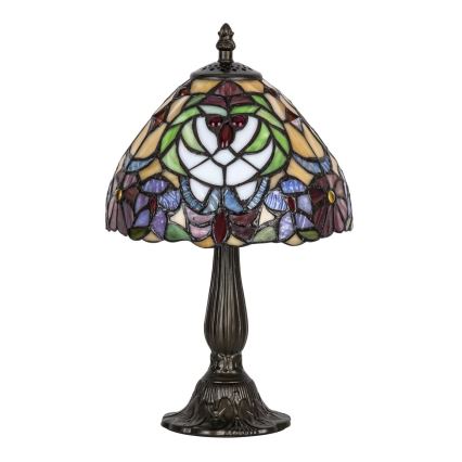 Rabalux  - Candeeiro de mesa de vitral Tiffany 1xE14/40W/230V
