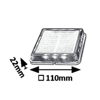 Rabalux 8104 - Iluminação solar exterior LED BILBAO LED/1,5W/3,2V 4000K IP67
