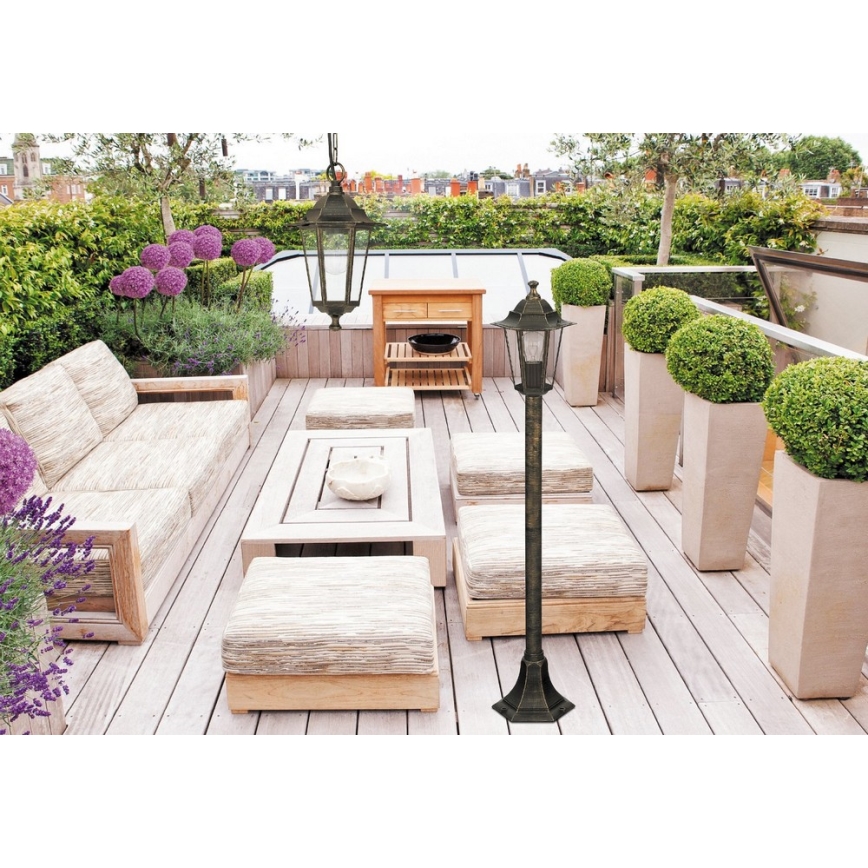 Rabalux - Lustre de exterior 1xE27/60W/230V