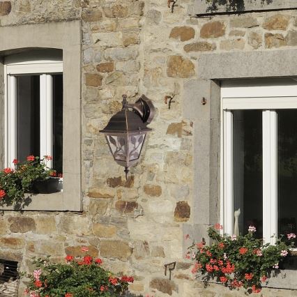 Rabalux - Luz de parede de exterior 1xE27/100W/230V IP44
