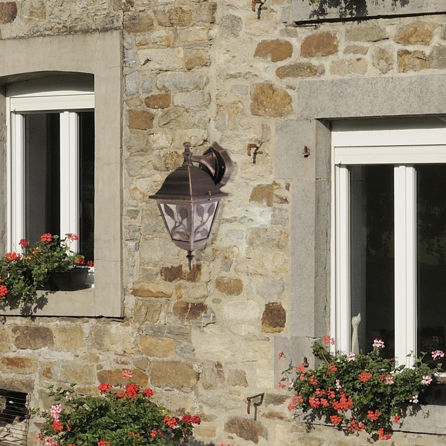 Rabalux - Luz de parede de exterior 1xE27/100W/230V IP44