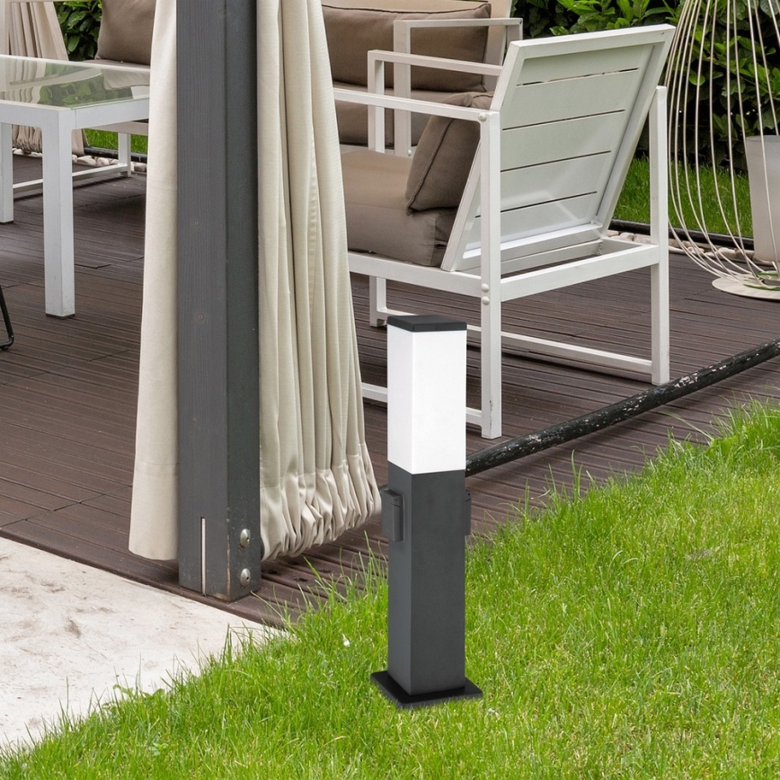 Rabalux - Candeeiro exterior com 2 tomadas 1xE27/60W/230V IP44