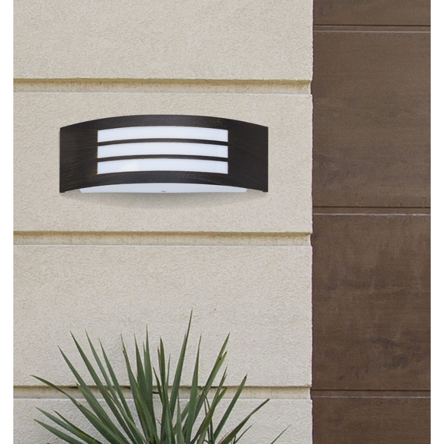 Rabalux - Luz de parede de exterior 1xE27/14W/230V IP44