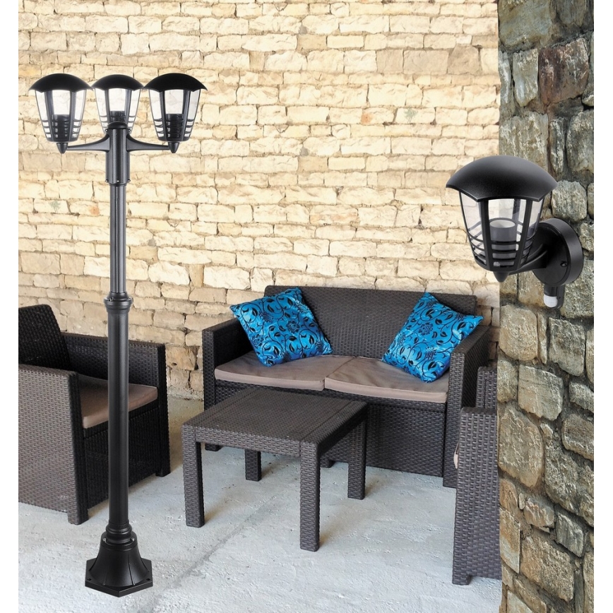 GARDEN - Candeeiro exterior 3xE27/60W/230V IP44 1,9 m