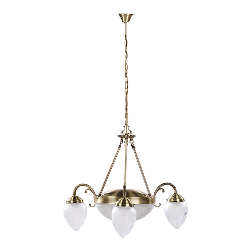 Rabalux 8633 - Candelabro numa corrente ANNABELLA 3xE14/40W+2xE27/60W