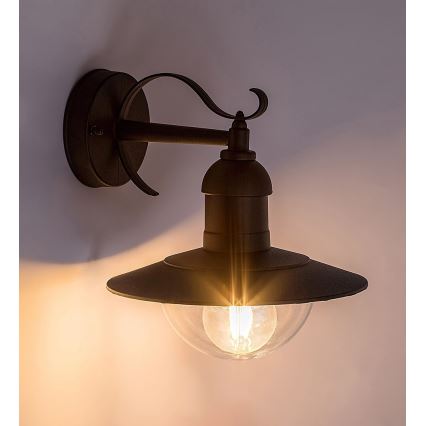 Rabalux - Luz de parede de exterior 1xE27/60W/230V IP44