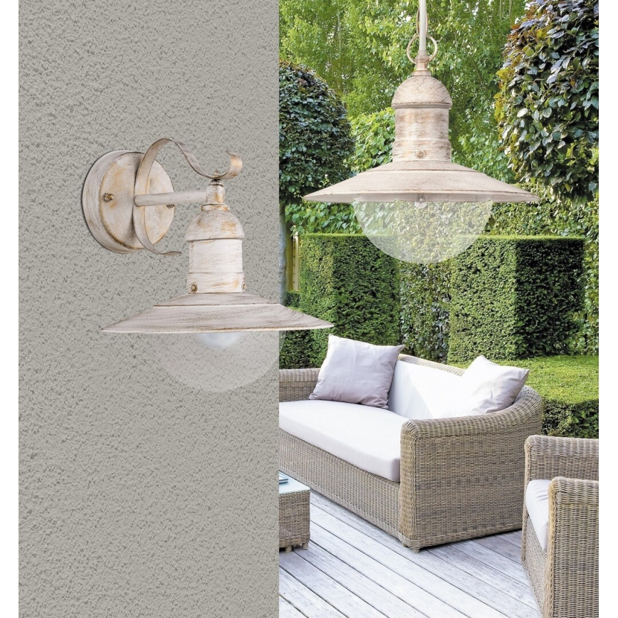 Rabalux - Luz de parede de exterior 1xE27/60W/230V IP44