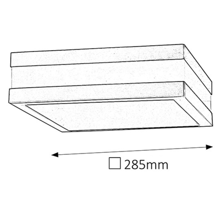Rabalux - Luz de parede de exterior 2xE27/11W/230V IP44
