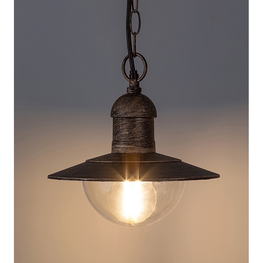 Rabalux - Luz pendente de exterior 1xE27/60W IP44