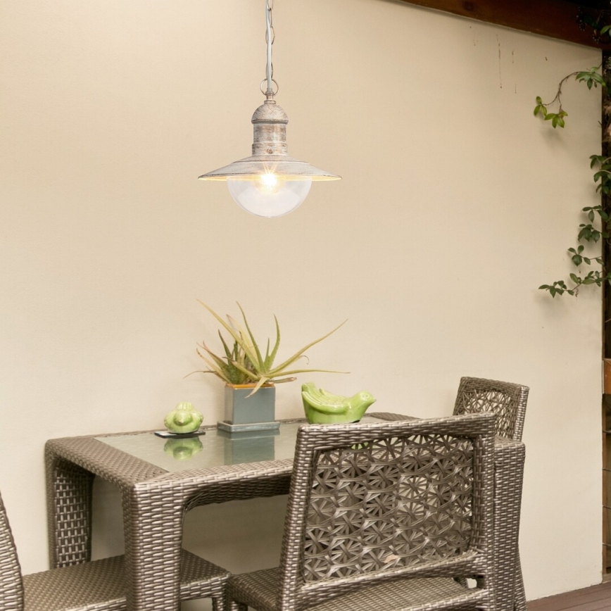 Rabalux - Luz pendente de exterior 1xE27/60W IP44