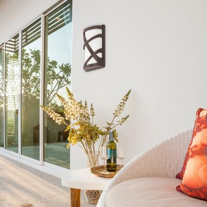 Rabalux - Luz de parede de exterior 1xE27/40W IP54