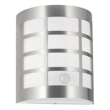 Rabalux 8800 - Luz de parede de exterior com sensor SEVILLA 1xE27/11W/230V IP44