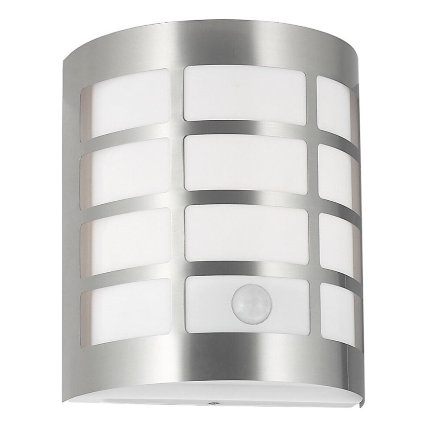 Rabalux 8800 - Luz de parede de exterior com sensor SEVILLA 1xE27/11W/230V IP44