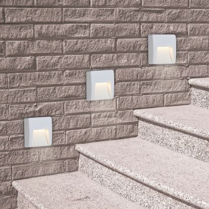 Rabalux 8893 - Luz de parede LED de exterior TRENTO LED/3W/230V IP65