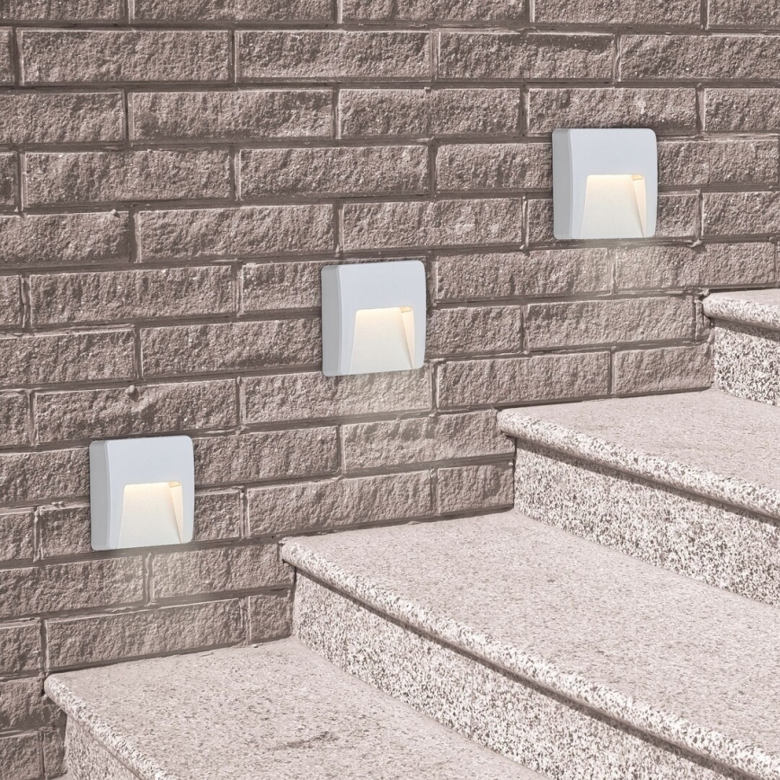 Rabalux 8893 - Luz de parede LED de exterior TRENTO LED/3W/230V IP65