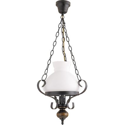Rabalux - Vidro de substituição para lustre, candeeiro de mesa e candeeiro de parede E27 diâmetro 23,5 cm branco