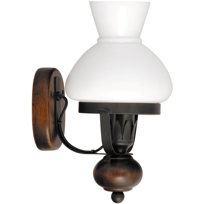 Rabalux - Vidro de substituição para lustre, candeeiro de mesa e candeeiro de parede E27 diâmetro 15 cm branco