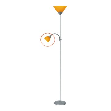 Rabalux - Abajur de substituição para candeeiro de pé ACTION E14 (pequeno)smallorange