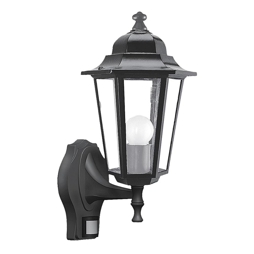 Rabalux - Aplique de parede externo com sensor 1xE27/60W/230V