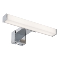 Rabalux - Aplique LED para espelho de casa de banho, 4W, 230V, IP44, 20 cm, cromado brilhante