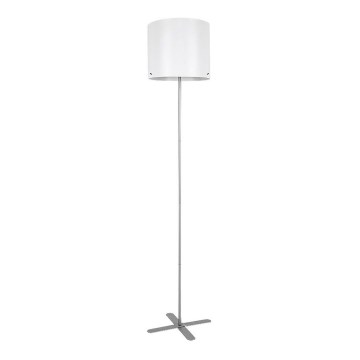 Rabalux - Candeeiro de chão 1xE27/40W/230V branco/prateado