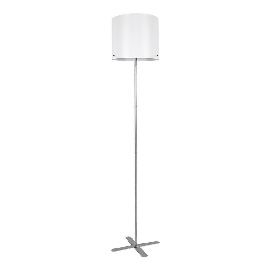 Rabalux - Candeeiro de chão 1xE27/40W/230V branco/prateado