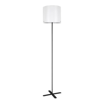 Rabalux - Candeeiro de chão 1xE27/40W/230V branco/preto