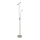 Rabalux - Candeeiro de chão LED com regulação LED/18,5W/230V + LED/4,5W cromado mate