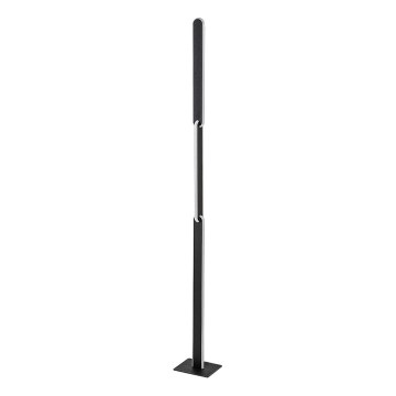 Rabalux - Candeeiro de chão LED com regulação LED/33W/230V 3000/4000K preto