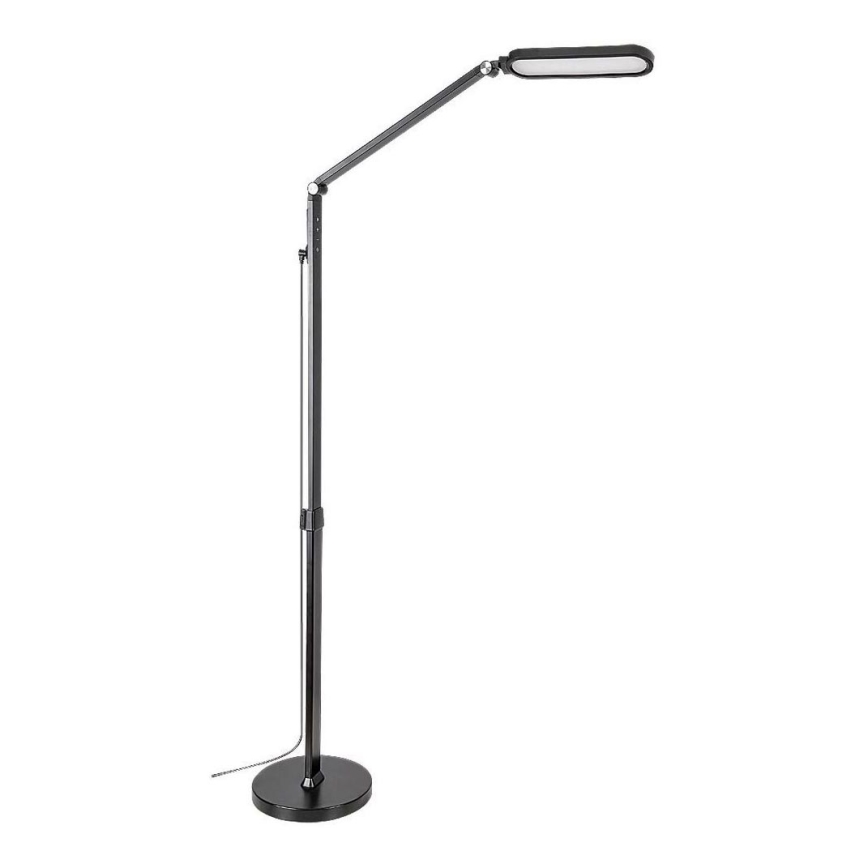 Rabalux - Candeeiro de chão LED táctil com regulação LED/13W/230V 3000-6000K preto