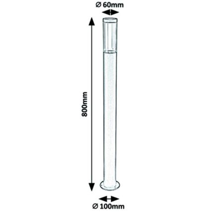 Rabalux - Candeeiro de exterior 1xGU10/7W/230V IP44