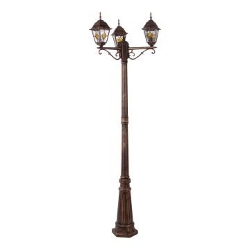 Rabalux - Candeeiro de exterior 3xE27/60W/230V