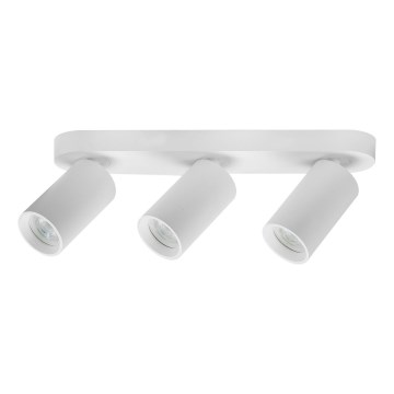 Rabalux - Candeeiro de focos 3xGU10/7W/230V branco