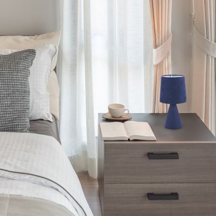 Rabalux - Candeeiro de mesa 1xE14/40W/230V azul