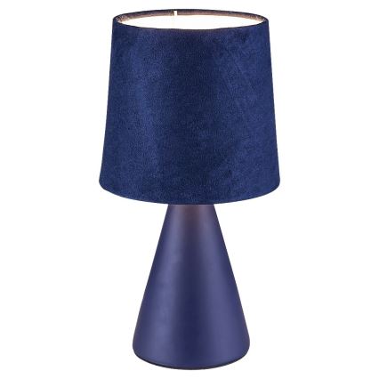 Rabalux - Candeeiro de mesa 1xE14/40W/230V azul