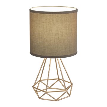 Rabalux - Candeeiro de mesa 1xE14/40W/230V castanho