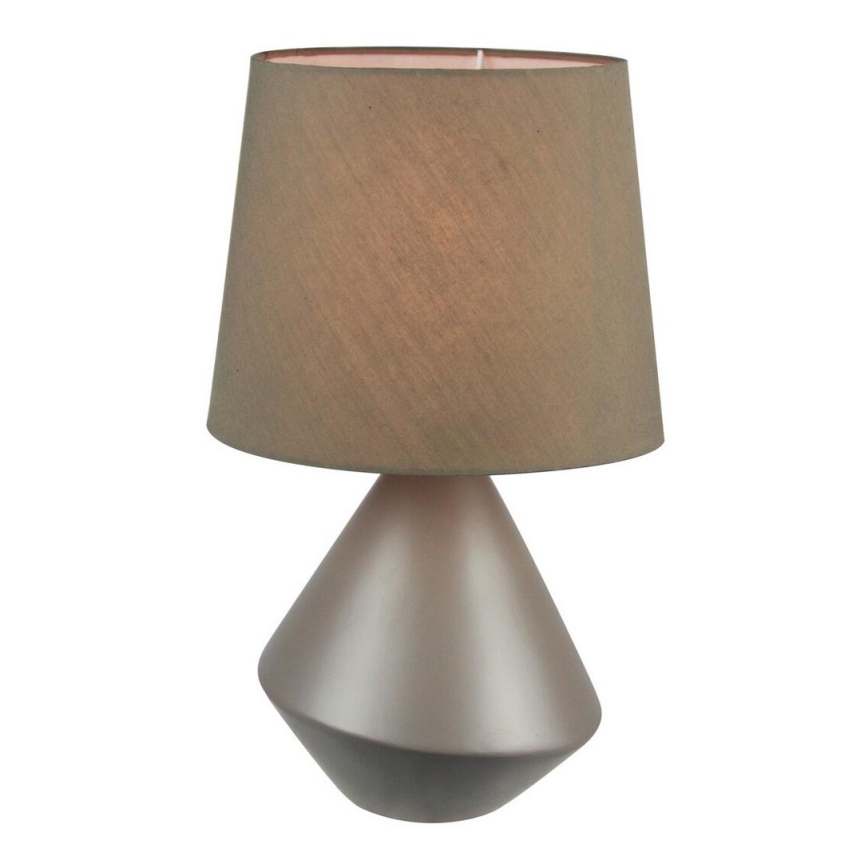 Rabalux - Candeeiro de mesa 1xE14/40W/230V castanho
