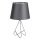 Rabalux - Candeeiro de mesa 1xE14/40W/230V cinzento/cromado brilhante