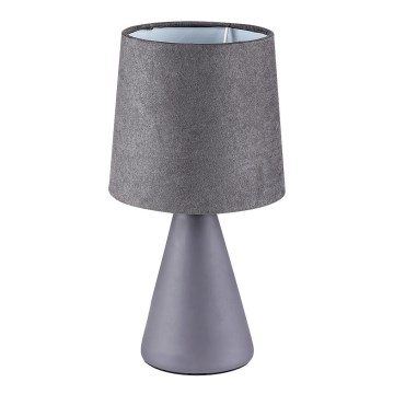 Rabalux - Candeeiro de mesa 1xE14/40W/230V cinzento