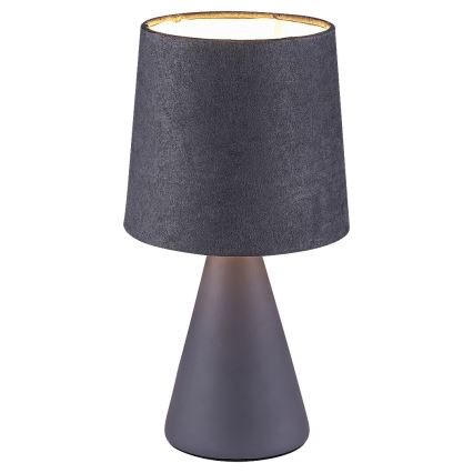 Rabalux - Candeeiro de mesa 1xE14/40W/230V cinzento