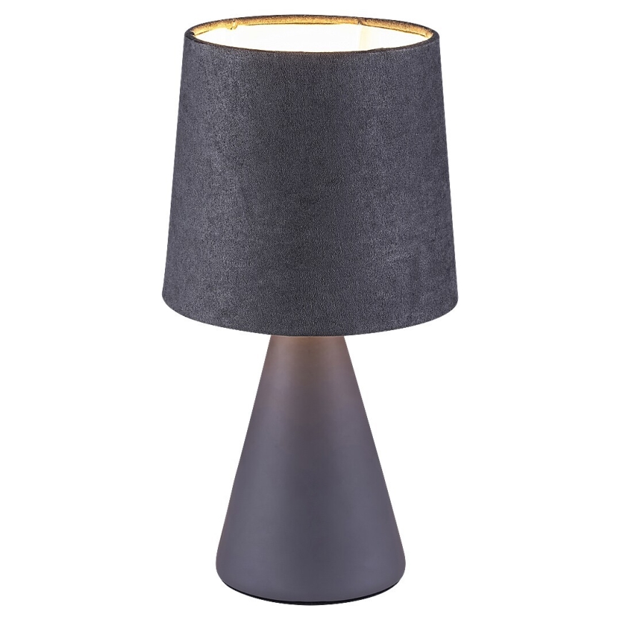 Rabalux - Candeeiro de mesa 1xE14/40W/230V cinzento