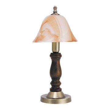 Rabalux - Candeeiro de mesa 1xE14/40W/230V nogueira