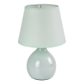 Rabalux - Candeeiro de mesa 1xE14/40W/230V verde menta