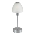 Rabalux - Candeeiro de mesa com regulação 1xE14/40W/230V cromado mate