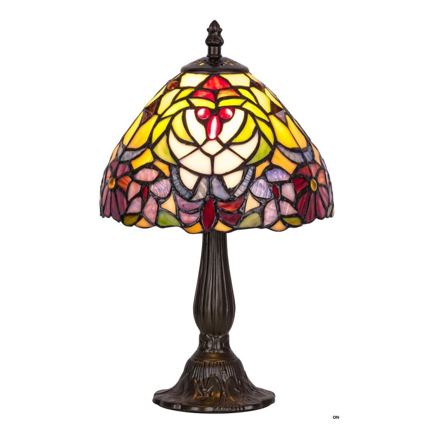 Rabalux  - Candeeiro de mesa de vitral Tiffany 1xE14/40W/230V