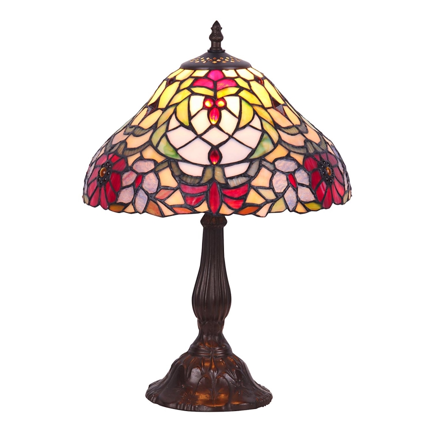 Rabalux - Candeeiro de mesa de vitral Tiffany 1xE27/60W/230V