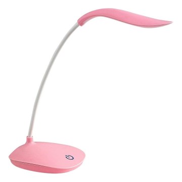Rabalux - Candeeiro de mesa flexível com regulação LED/2W/5V cor-de-rosa